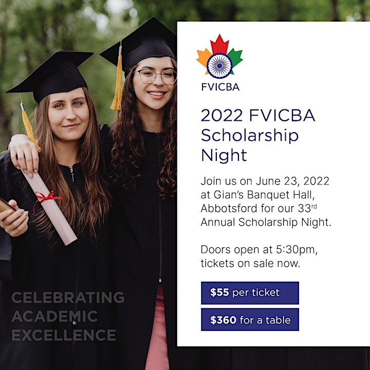 FVICBA 33rd Annual Scholarship Night June 23 2022 image