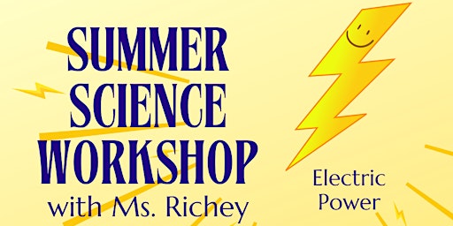 Summer Science Workshop: Electricity
