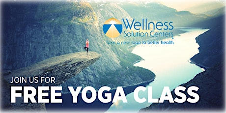 Saturday Wellness Solutions Free Yoga Class primary image