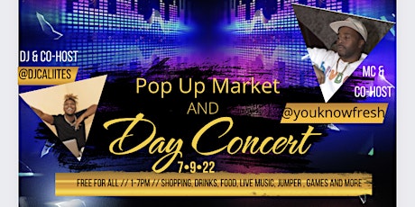 Day Concert & Market Food Registration tickets