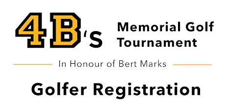 4B's Memorial Golf Tournament tickets