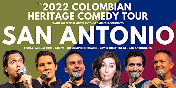 2022 Colombian Heritage Comedy Tour  -  San Antonio
