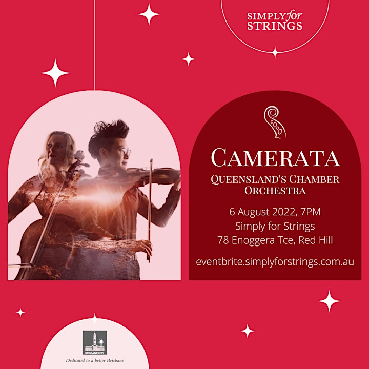 Camerata — Queensland's Chamber Orchestra  in concert at Simply for Strings image