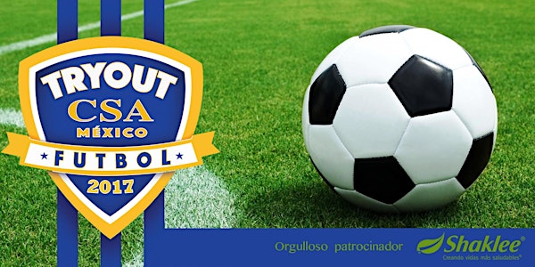 TryOut CSA México Futbol 2017