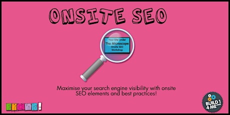 Onsite SEO for Small Businesses primary image