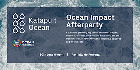 Ocean Impact Afterparty @ UN Ocean Conference bilhetes