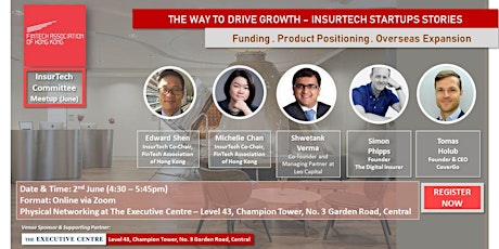 The Way to Drive Growth - InsurTech Startup Stories tickets