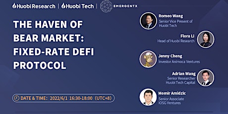 The Haven of Bear Market – A Webinar about DeFi fixed-rate products Tickets