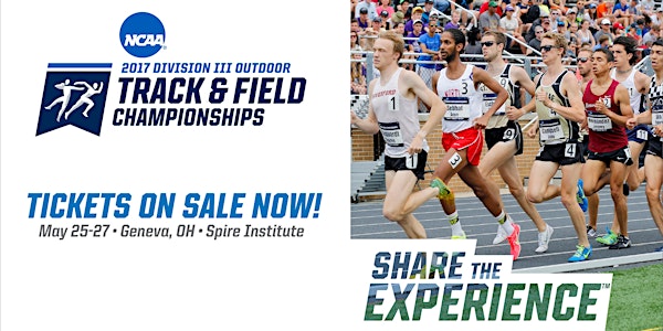 2017 NCAA Division III Men's and Women's Outdoor Track & Field Championships