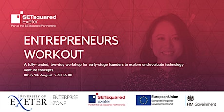 SETsquared Exeter Entrepreneurs Workout August 2022 tickets