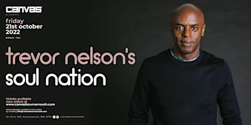 Trevor Nelson: Soul Nation Tour 2022