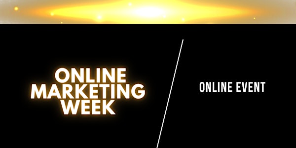 Online Marketing Week (15, 16 en 17 November) - Online Event -