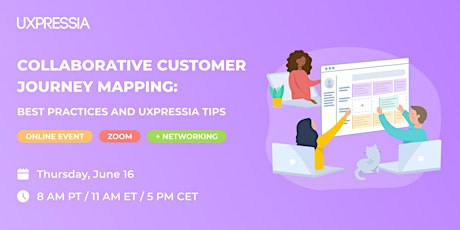 Collaborative Customer Journey Mapping: Best Practices and UXPressia Tips biglietti