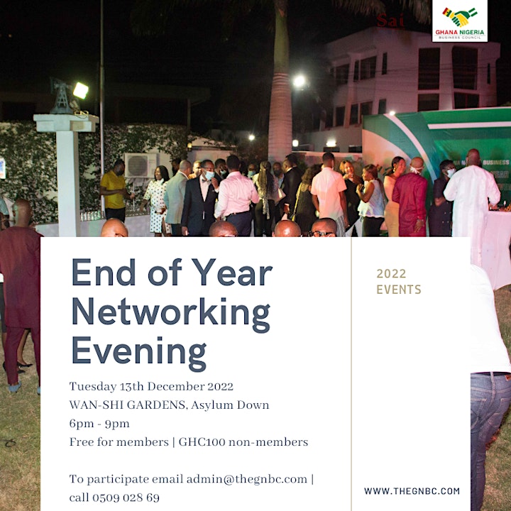 End of Year Networking Event image