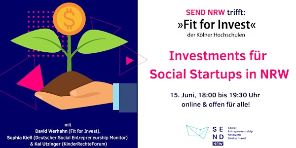 Investments für  Social Startups in NRW