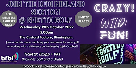 BFBi Midland Section Ghetto Golf