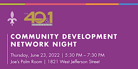 Community Development Network Night primary image