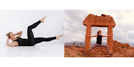Dynamic Pilates and Vin to Yin Yoga with Chloe Hodgson and Rose Van Cutsem