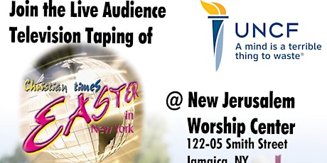 EASTER IN NEW YORK WITH UNCF - LIVE TAPING - March 25th 2017 @ 5pm primary image