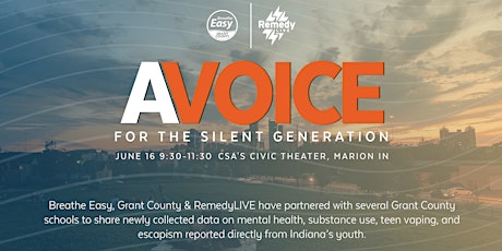 "A Voice for the Silent Generation" tickets