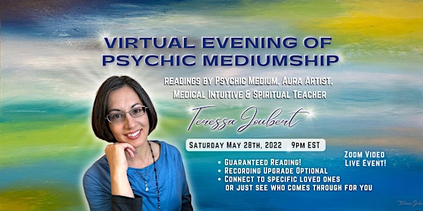 Virtual Evening of Psychic Mediumship with Teressa Joubert