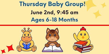 Thursday Morning Baby Group @ Library Meeting Room (Ages 6-18 Months) tickets