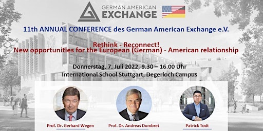 11th Annual Conference des German American Exchange e.V.