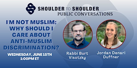 I’m not Muslim; Why should I care about anti-Muslim discrimination? tickets