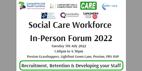 Social Care Workforce In-Person Forum 2022 tickets