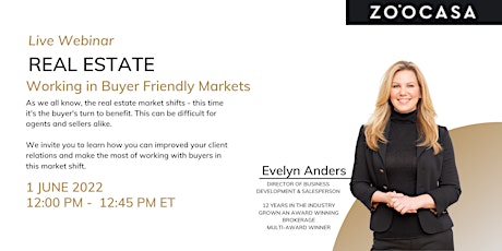 Real Estate Webinar - Navigating the Market Shift with Buyers tickets