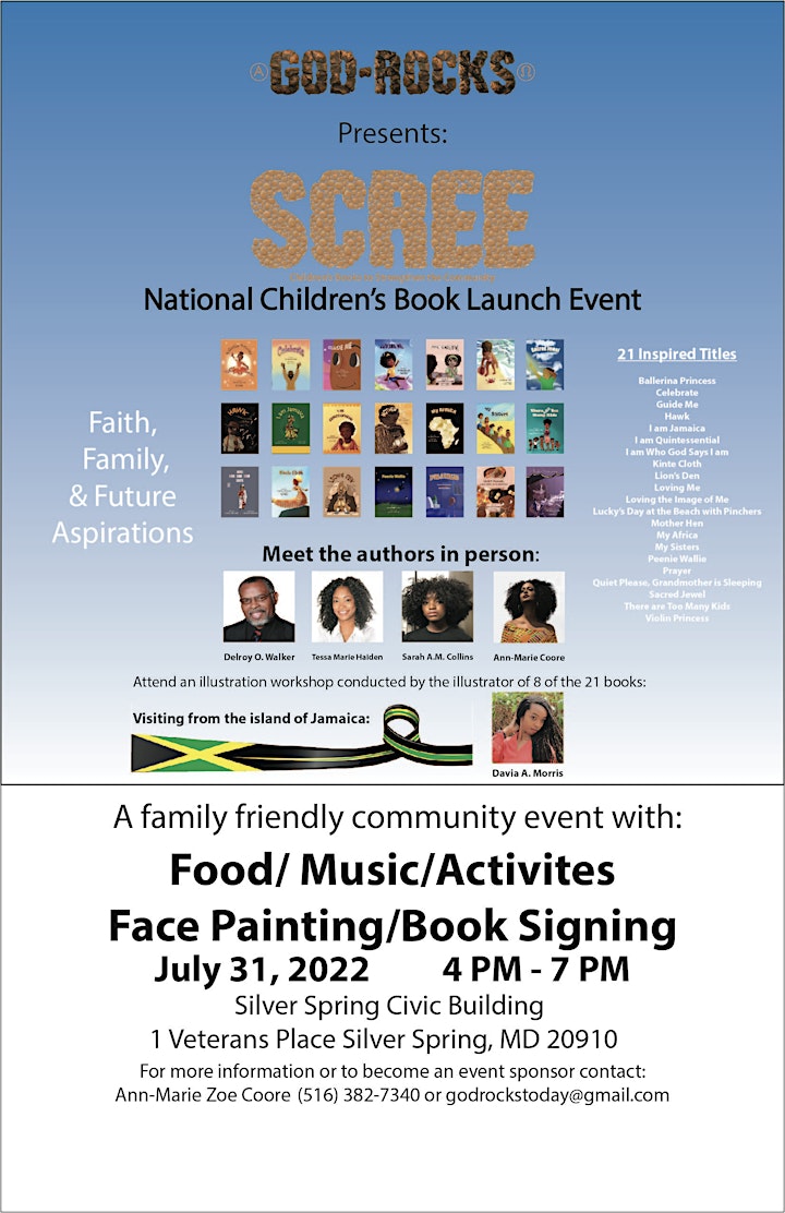 SCREE Children's Books National Launch Party image
