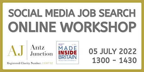 Social Media Job Search Online Workshop (05 Jul 2022) biglietti