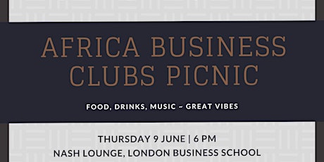 AFRICA BUSINESS CLUBS PICNIC tickets