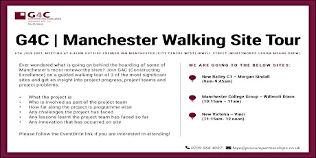 G4C | Manchester Walking Site Tour tickets