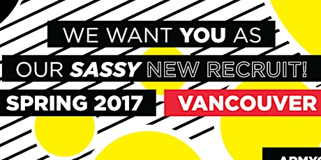 Join the Army of Sass - Vancouver Experience!  primary image