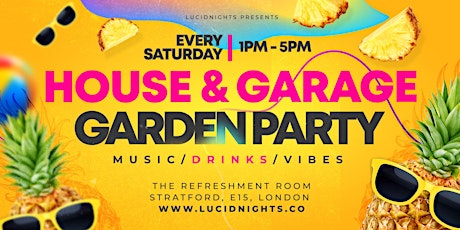 House & Garage Garden Party tickets