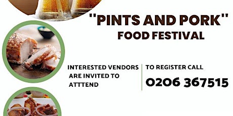 Pints and Pork food festival tickets