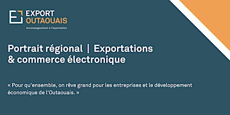Lancement du Portrait régional des exportations et du commerce électronique primary image
