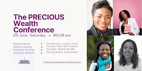 The  PRECIOUS Conference 2022  | The journey to wealth, health and joy tickets