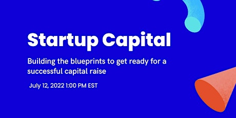 Startup Capital tickets