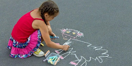 Outdoor Chalk Art (Summer Program) (Ages 4-18)