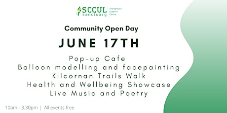 SCCUL Sanctuary Community Open Day primary image