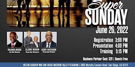 San Diego Super Sunday Event