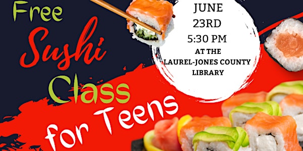 Teen Sushi Class