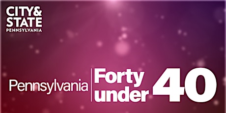 2022 Pennsylvania Forty Under 40 tickets