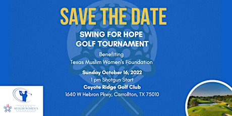 Swing for Hope Golf Tournament tickets