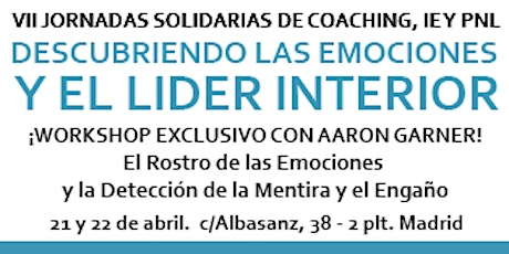 Imagen principal de VII Jornadas Solidarias de Coaching, IE y PNL. Descubriendo las Emociones y el Líder Interior