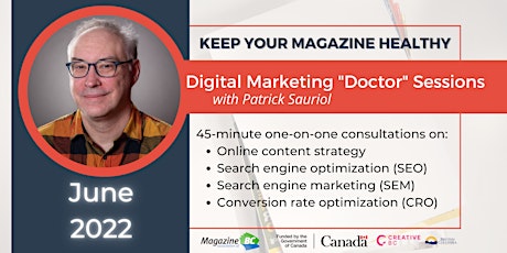 Keep Your Magazine Healthy: Digital Marketing "Doctor" Sessions tickets