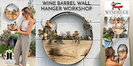 In-Person Wine Barrel Wall Hanger at Wyndridge Farm tickets