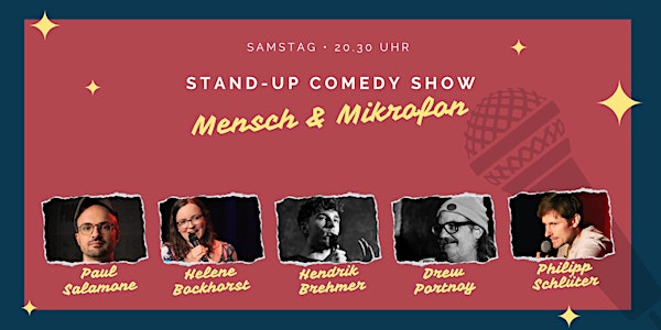Stand-up Comedy • F-Hain • 20.30 Uhr Mensch und Mi